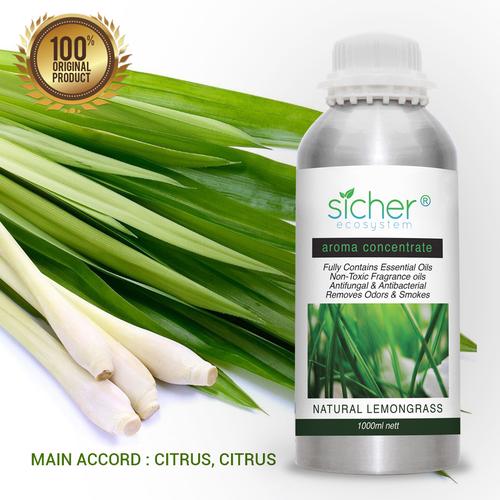 Gambar Sicher SA-105 Fragrance oil Natural Lemongrass 1000ml - natural dari aromatician Jakarta Utara Tokopedia