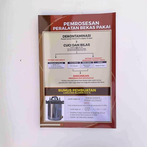 Gambar Poster Sterilisasi / Dekontaminasi Alat dari Syafana Kab. Sleman Tokopedia