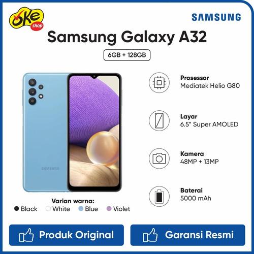 Foto Produk Samsung Galaxy A32 Smartphone (6/128GB) - Black dari OKESHOP
