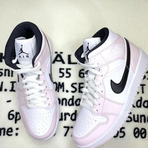 Jual Jordan 1 Mid Barely Rose (not Yeezy Air Force Paranoise Air Max) -  Jakarta Utara - HotSauceSneakers | Tokopedia