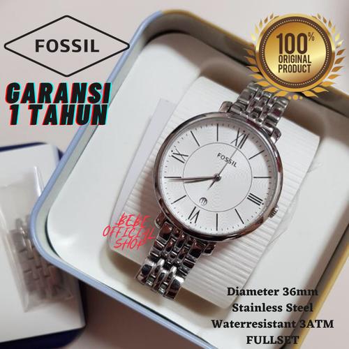 Jam Tangan Wanita Fossil ES3433 Silver 