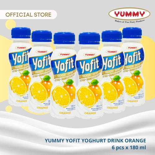 Foto Produk Yummy Yofit Yoghurt Drink Orange 6 x 180ml dari YUMMY Dairy