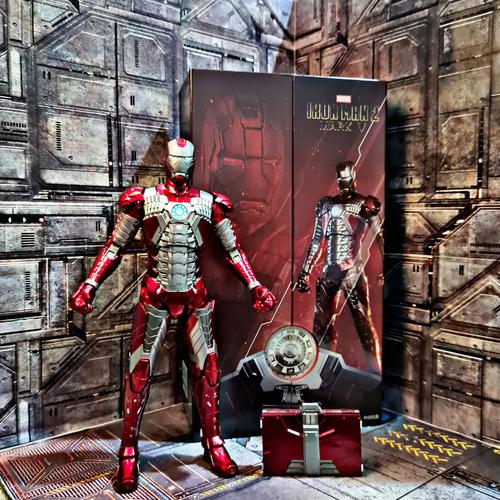 Foto Produk Marvel ZD Toys Ironman Mark V ironman MK 5 Original Iron man - Ready dari omotoys
