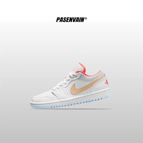 Jual Air Jordan 1 Low SE White Sesame 