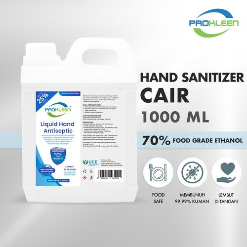Gambar Hand Sanitizer CAIR 70% Food Grade Antiseptic Aseptic PROKLEEN 1L - NON Food Grade dari United Cleaning Official Jakarta Barat Tokopedia