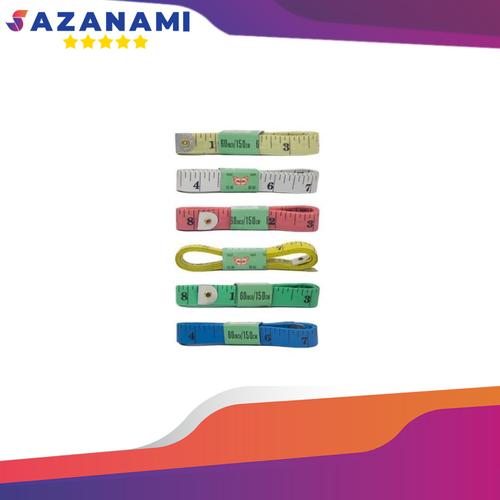 Gambar ALAT METERAN BAJU ALAT PENGUKUR BAJU METERAN KAIN METERAN BADAN 150CM dari Sazanami Indotama undefined Tokopedia