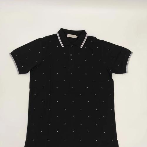Jual Polo shirt men krah tipping full 