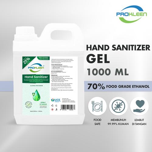 Gambar Hand Sanitizer GEL 70% Food Grade Antiseptic Antiseptik PROKLEEN 1L - NON Food Grade dari United Cleaning Official Jakarta Barat Tokopedia
