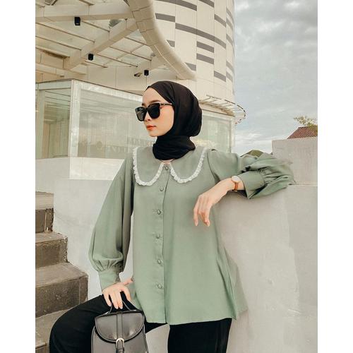 Foto Produk Kelly Blouse | Fashion Atasan Wanita Muslim | Terminal Grosir Termurah - Mint dari Terminalgrosir Indonesia