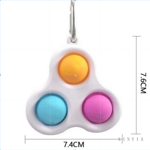 Foto Produk Mainan Pop it Poku Bubble Warna Warni Mainan Anti Stress - Gant Mata 3 dari tranxstore