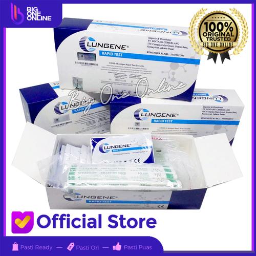 Foto Produk Lungene IND Rapid Swab Test Antigen AKL, Rapid Swap Tes Mandiri Virus dari BigOneOnline