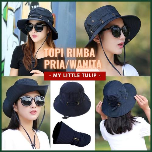 Jual Topi Bucket Hat Casual / Topi 