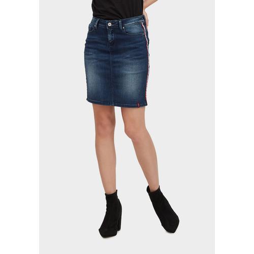 Jual ako jeans AKO JEANS Blue Skirt 100 