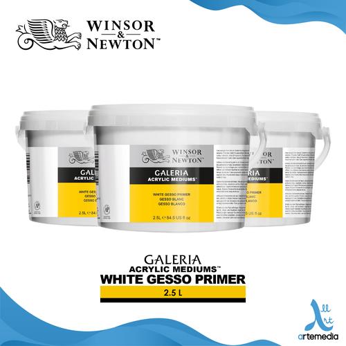 DR White Gesso Primer – 250 Ml Grundierung Für Leinwand, Holz & Malkarton | Wasserbasiert, Schnell Trocknend | Ideal Für Acryl- & Ölmalerei