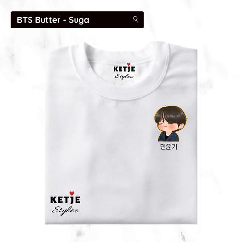 Jual Kaos BTS Butter Chibi Bangtan Boys 