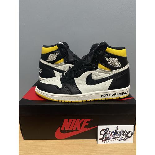air jordan 1 not for resale yellow