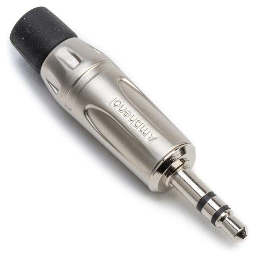 3.5 TRS Amphenol KS3P Stereo - Hitam 