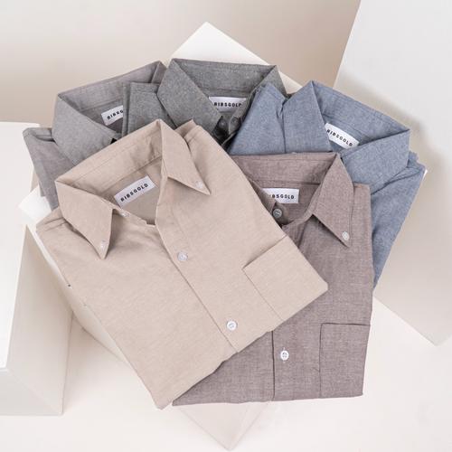 Foto Produk RIBSGOLD KEMEJA ULTIMATE OXFORD PREMIUM BERKUALITAS - LATTE, M dari Ribsgold Official x Jenco.idn