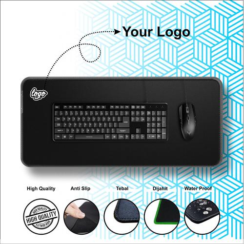 Gambar MOUSE PAD CUSTOM GAMING 400X900X2MM SOFT MPAD GAMING PREMIUM - 400x900x3mm dari Galatix Kota Bandung Tokopedia