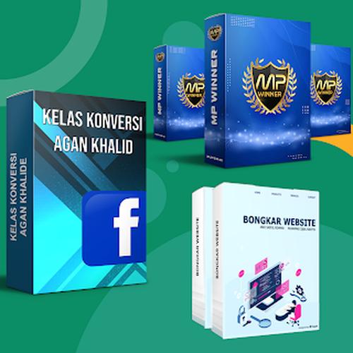 Foto Produk Kelas Konversi Agan Khalid - MP Winner - Bongkar Website Andi Digital dari Tombol Space