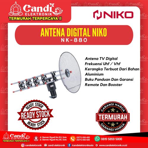 Gambar ANTENA DIGITAL NIKO NK-880 dari Candi Elektronik Solo Kota Surakarta Tokopedia