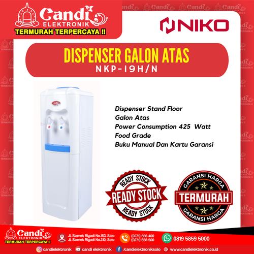 Gambar DISPENSER GALON ATAS NIKO NKP-19H/N dari Candi Elektronik Solo Kota Surakarta Tokopedia