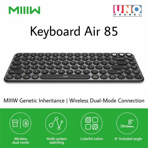 Jual MIIIW Keyboard Air 85 Key Dual Mode Wireless Miiw Merah Muda