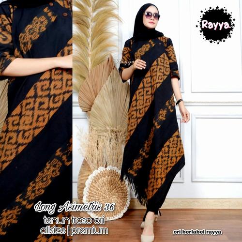 Foto Produk tunik long sabrina 91 ori tenun dari Jivan Batik