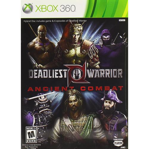 Jual ORIGINAL KASET GAME xbox 360 XBOX360 DEADLIEST WARRIOR