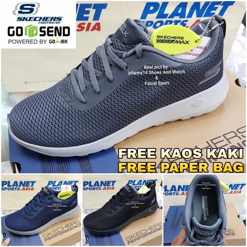 SKECHERS GO RUN SKECHERS RUNNING NYAMAN Dipakai jogging Biru, 41 di  Mega Store Shoes Tokopedia