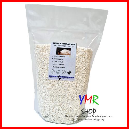 Foto Produk Beras shirataki 1kg 1000gr 1 kg - Konnyaku rice shirataki rice - 1000Gr dari YMR shop