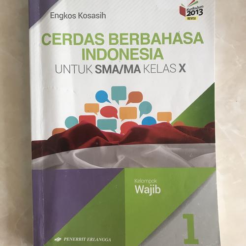 Jual Buku Cerdas Berbahasa Indonesia Erlangga Kelas 10 - Kota Jambi - Davince Distro Tokopedia