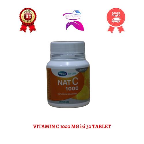 Foto Produk Nat C 1000 mg Mega We Care / Vitamin C 1000 dari Demir Shop