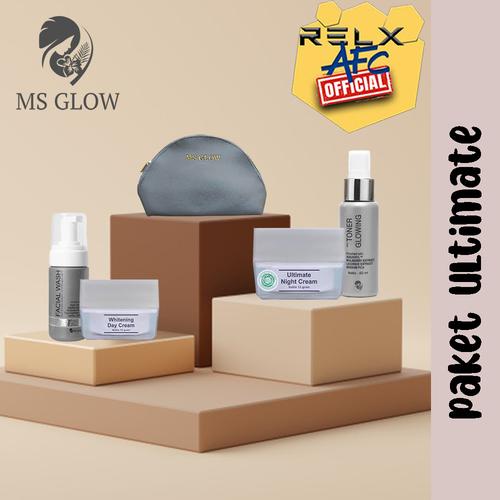 Gambar PAKET MS GLOW MSGLOW ULTIMATE SERIES (Solusi Flek Hitam) - Day Cream dari Relx Afc Official Jakarta Pusat Tokopedia