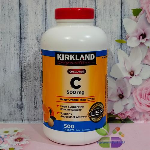 Jual Kirkland Vitamin C 500 mg Jakarta Barat Suplement Bank USA