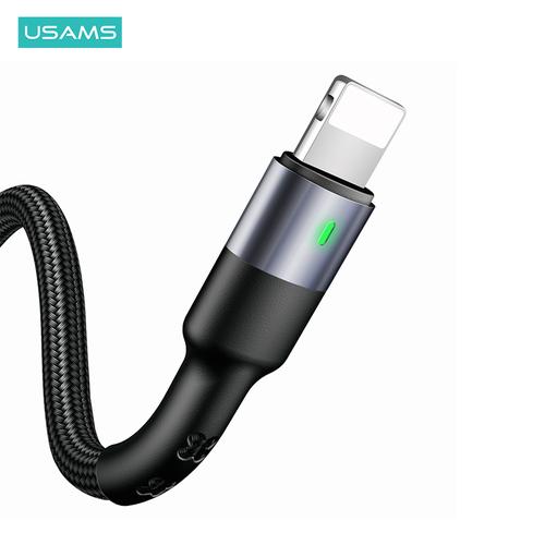 Foto Produk SAMS U26 KABEL DATA iPhone FAST CHARGING & LED INDIKATOR - Merah dari USAMS ID Official