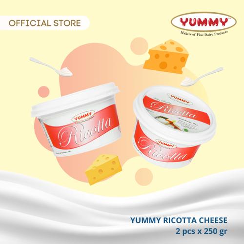 Foto Produk Yummy Ricotta Cheese 2 x 250g dari YUMMY Dairy