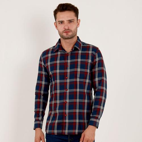 Foto Produk Edwin Jeans Flannel Shirt Evano - Man - Biru, S dari Edwin Jeans