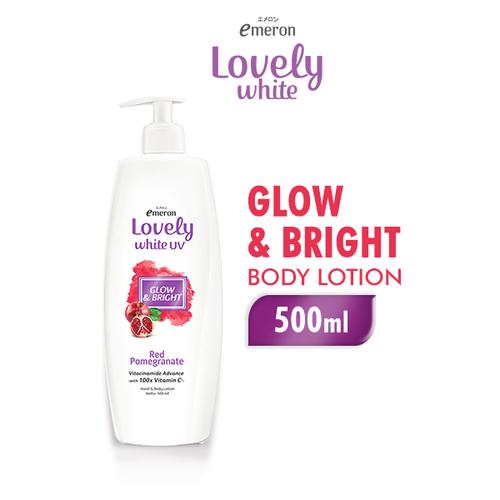 Gambar Emeron Lovely White Body Lotion Glowing White 500 ml dari Wings Official Store Tokopedia