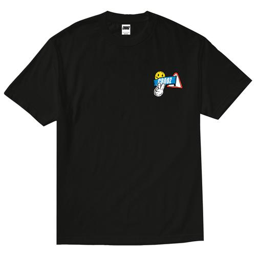 Foto Produk CROOZ HELMET TSHIRT BLACK (HEAVYWEIGHT COTTON) - S dari crooz.id
