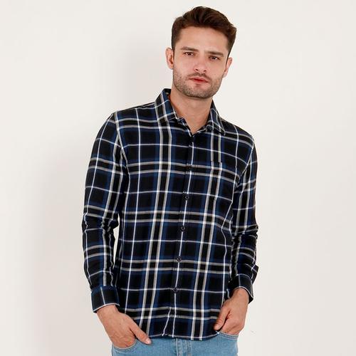 Foto Produk Edwin Jeans Flannels Shirt Devan - Man - Hitam, M dari Edwin Jeans