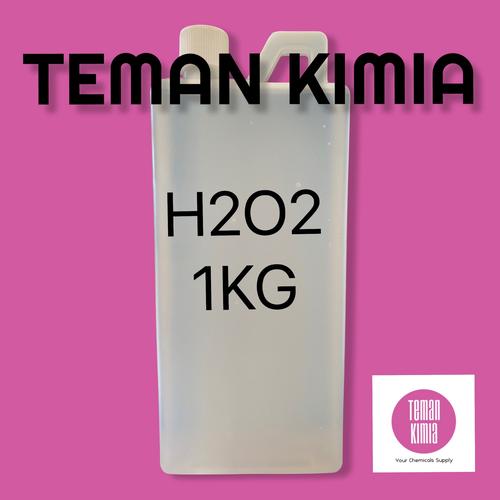 Gambar h202 50% / hidrogen peroksida / hydrogen peroxide / berat 1kg dari Teman Kimia Kota Bekasi Tokopedia