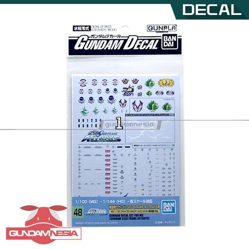 Bandai Gundam Seed Decals - Original Aufkleber Set Für Modellbau