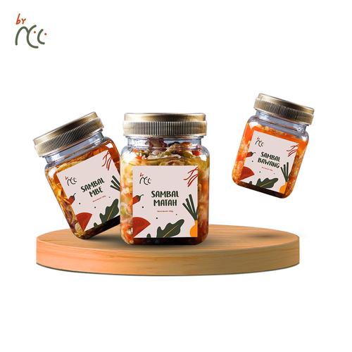 Foto Produk BUY 2 GET 1 (BUY SAMBAL MBE & SAMBAL MATAH, FREE SAMBAL BAWANG) dari By NCC