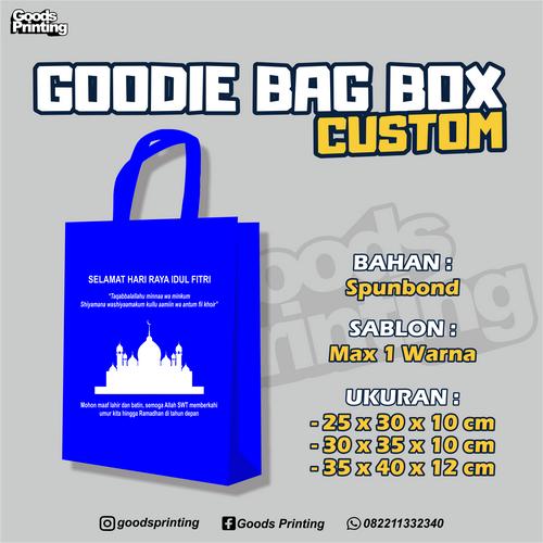 Jual Goodie Bag Custom / Totebag Custom / SABLON 1 SISI - Kab. Karawang ...