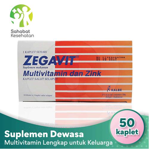 Foto Produk Zegavit - Multivitamin B, C, E dan Zinc dari Sahabat Kesehatan