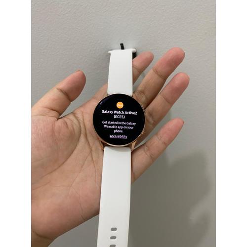 Samsung Galaxy Watch Active 2 44mm Aluminium Pink Gold 3D model -  Electronics on Hum3D