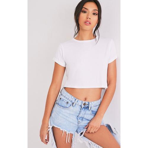 Foto Produk KAOS CROP / daily tee / kaos wanita - Putih dari YourStyle1119