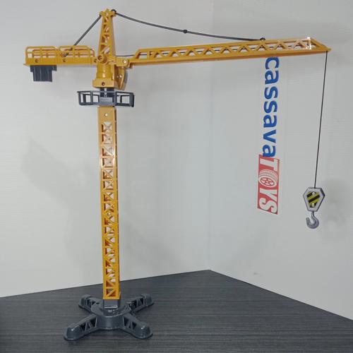 Gambar Diecast Miniatur Alat berat Crane Hang Tower dari CassavaToys Kota Bekasi Tokopedia