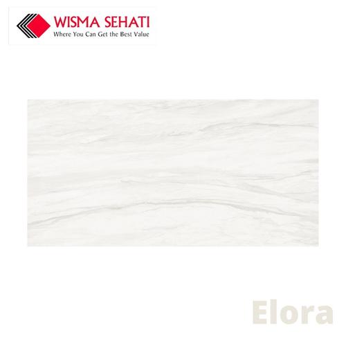 Gambar Granit Tile 90×180 Elora Cox Blanco Polished Marble (V4) Extra Large dari Wisma Sehati Online Kab. Tangerang Tokopedia